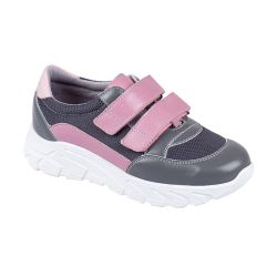 TW-439 (цв.5-серо-розовый) Полуботинки спортивные (текстиль)