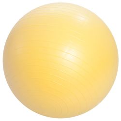 М-255 Мяч для занятий лечебной физкультурой (АВС, с насосом, 55см., желтый)