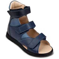 TW-178 (цв.5-синий) Туфли (отк.носок, выс.задник, натур.кожа)