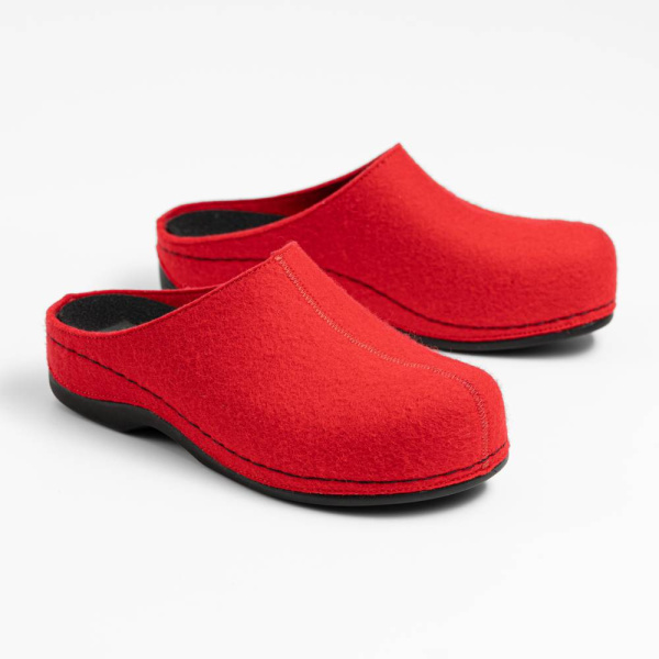 Женские ортопедические сабо из войлока DTD-020-4Ш  DOCTOR THOMAS