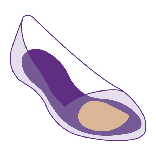 Вкладыши под передний отдел стопы СТ-232  Trives